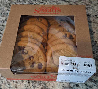 Vegan chocolate chip cookies at Sprouts