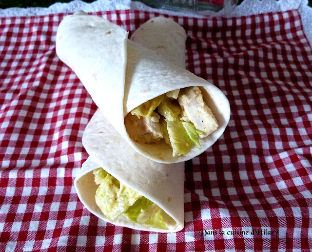 Wrap façon salade Caesar