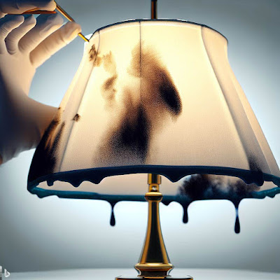 How To Remove Ink From A Lamp Shade