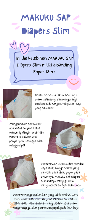 MAKUKU SAP Diapers Slim