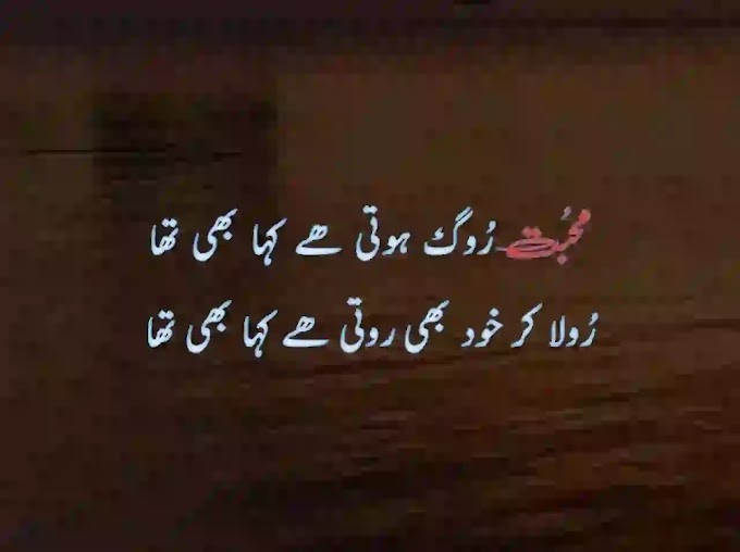 Mohabbat Rog Hoti Hai Poetry