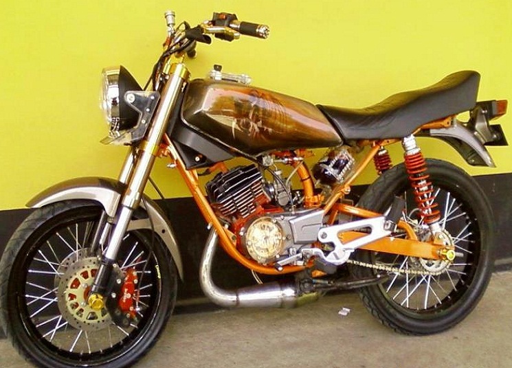 contoh sepeda motor rx king modifikasi