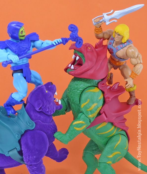 PANTHOR - SKELETOR - BATTLE CAT - HE MAN Origins Masters Of The Universe (MOTU ORIGINS MATTEL)