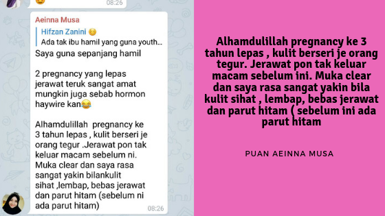 Testimoni YOUTH Ibu Hamil