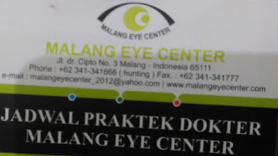 Malang Eye Center (MEC) Spesialis Mata terbaik di Kota Malang Review