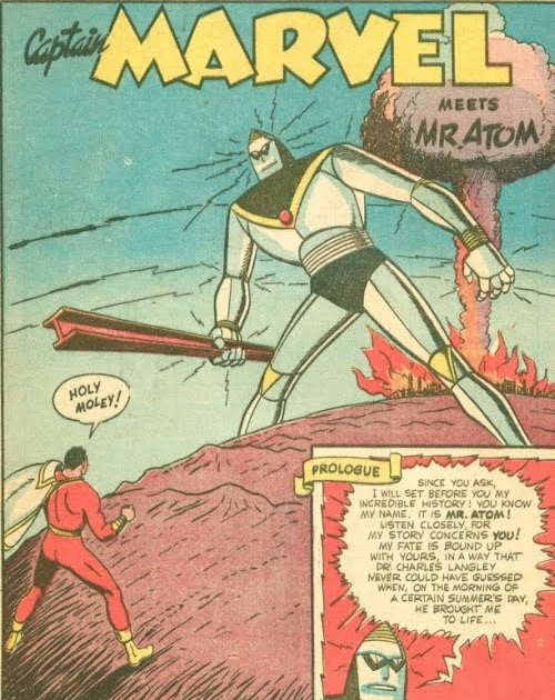 Seduction of the Indifferent: Comic Book Robot of the Month: Mr. Atom