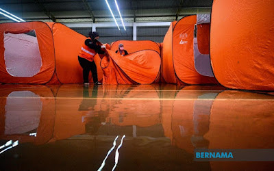 Sarawak Peningkatan Jumlah Mangsa Banjir Kepada 133 Orang, Jumlah mangsa banjir yang dipindahkan ke pusat pemindahan sementara (PPS) di Sarawak meningkat kepada 133 orang pagi ini berbanding 26 mangsa malam tadi.