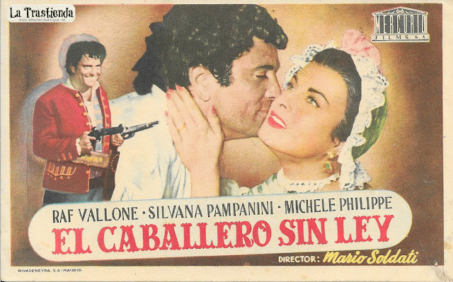 El Caballero sin Ley - Programa de Cine - Raf Vallone - Silvana Pampanini