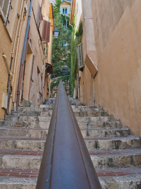 jiemve, Provence Alpes Côte d'Azur, Cannes, Suquet, escalier, escaliers