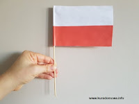 Jak zrobić flagę Polski z papieru - Kura Domowa - lifestyle, diy ...
