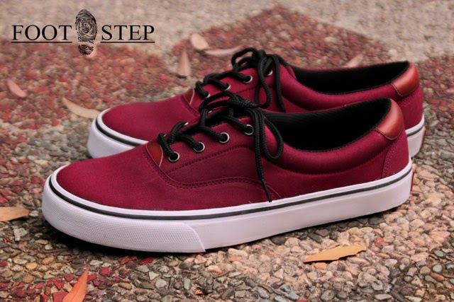 Sepatu Casual Sepatu Casual Footstep Ori Reborn Maroon