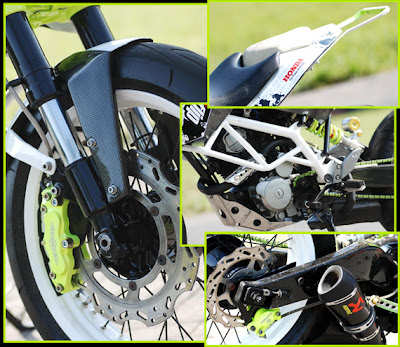 Sporty Modifikasi Honda Mega Pro