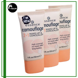 Make-up Camouflage 2 in 1 Make up & Concealer de Essence