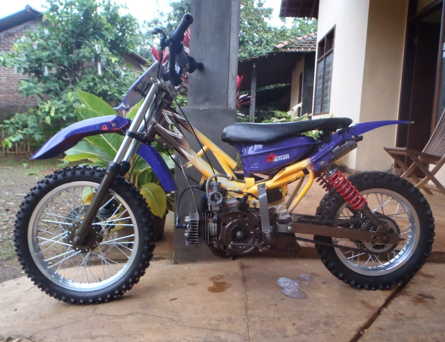 Download Ide Modifikasi Motor Trail Gl 100 Terkeren Velgy Motor