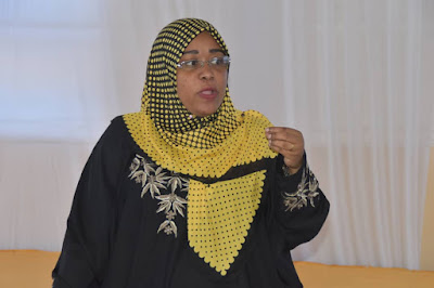 Meneja mkuu utekelezaji wa mradi huo Amina Ussi Khamisi