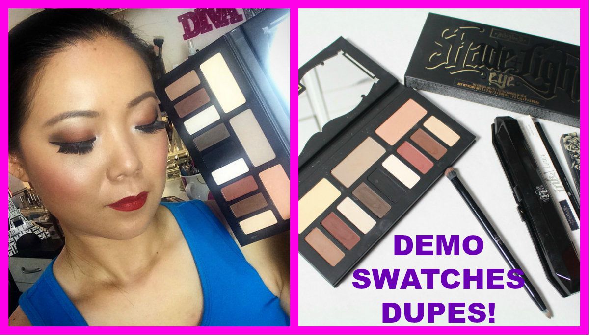 Diva Makeup Queen Kat Von D Shade Light Eye Contour Palette