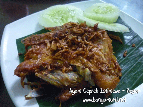 Kuliner Bogor - Ayam Geprek Istimewa  Wisata Kuliner