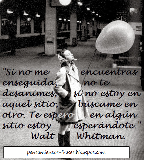 frases de Walt Whitman