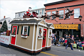 Navidad en el Desfile de Acción de Gracias de Plymouth