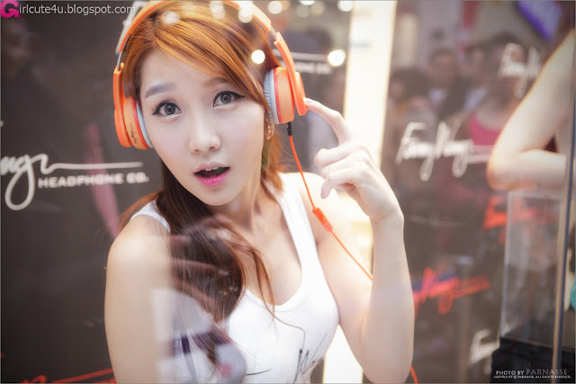 1 Go Jung Ah for Fanny Wang Headphone-very cute asian girl-girlcute4u.blogspot.com