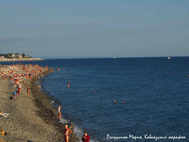 Адлер море фото осень