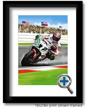 rc51 motorcycle artwork and photo poster