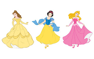 Princesas da Disney Vetor Png