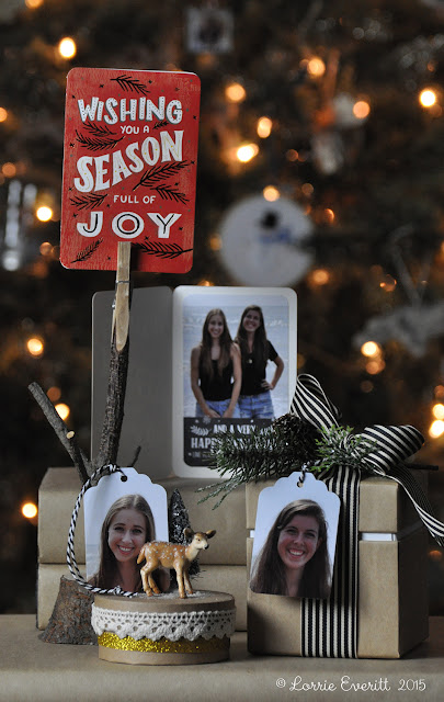 personalize holiday cards and gifts with photos | Lorrie Everitt Studio