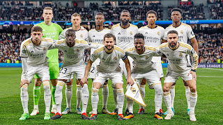 📸REAL MADRID C. F.  📆6 marzo 2024 ⬆️Andriy Lunin, Toni Kroos, Eduardo Camavinga, Antonio Rüdiger, Jude Bellingham, Aurélien Tchouaméni. ⬇️Fede Valverde, Ferland Mendy, Nacho, Vinícius Júnior, Dani Carvajal. REAL MADRID C. F. 1 🆚 R. B. LEIPZIG 1 Resultado eliminatoria: REAL MADRID CF 2 🆚 RB LEIPZIG 1 Miércoles 06/03/2024, 21:00 horas. Liga de Campeones de la UEFA, octavos de final, partido de vuelta. Madrid, España, estadio Santiago Bernabéu: 76.126 espectadores. GOLES: ⚽1-0: 65’, Vinícius Júnior. ⚽1-1: 68’, Willi Orbán.