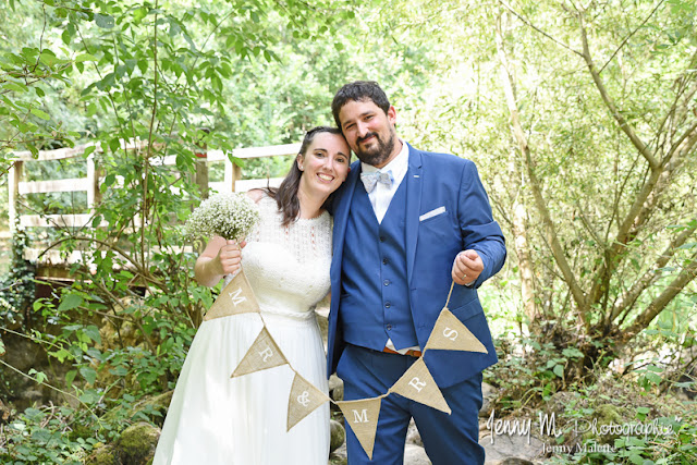 photo de couple mariés, portrait mariage, vallée de l'yon, piquet