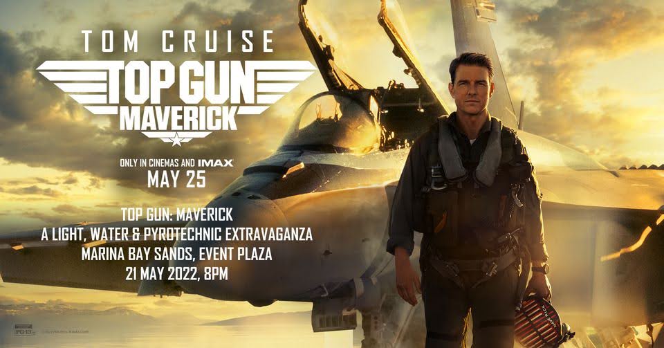 Marina Bay Sands - Aviators, prepare for landing. Top Gun: Maverick – A  Light, Water & Pyrotechnic Extravaganza is set to dazzle tonight! Get ready  to be mesmerized by a visual spectacle