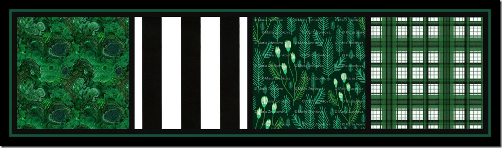 Ribbet collage 2015 Christmas wrapping paper