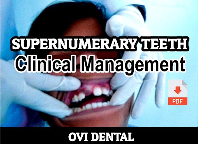 SUPERNUMERARY TEETH: Clinical management - A report of two cases