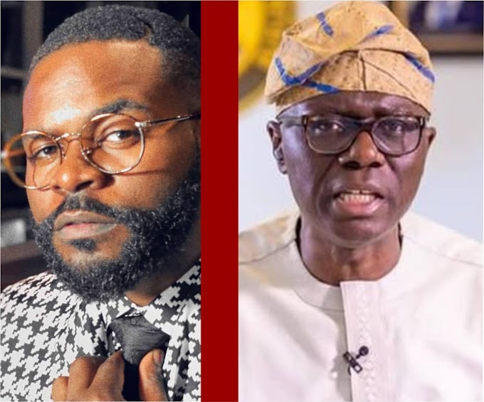 There is no 'march for peace' without justice - Falz calls out Gov, Sanwo-Olu