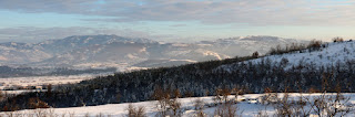 Looking up the valley to the South