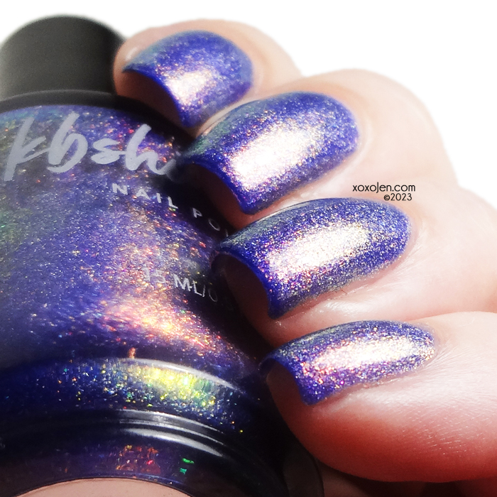 xoxoJen's swatch of KBShimmer Sunset In My Ways