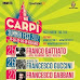 CARPI SUMMER FEST 2017, seconda edizione dal 25 al 29 giugno con Battiato, Guccini, Fabi, Gabbani, Caccamo