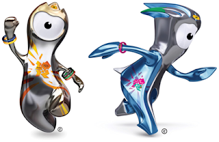 2012 London Olympic Mascots Wenlock And Mandeville