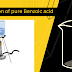  Preparation of pure Benzoic acid