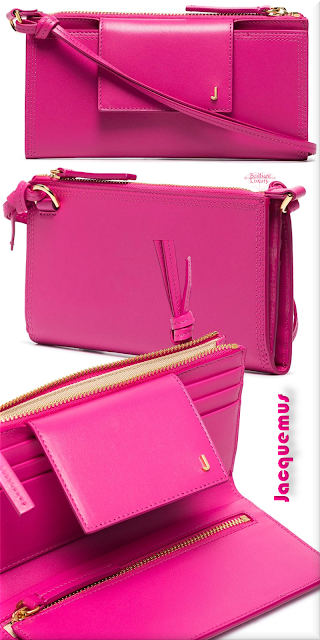 ♦Jacquemus mini pink Le Pichoto shoulder bag #jacquemus #bags #pink #pantone #brilliantluxury