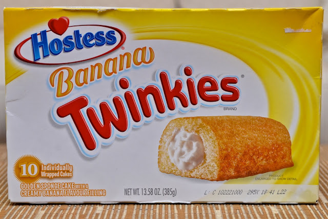 Twinkies - Banana Twinkies - Twinkie - Golden sponge cake with creamy filling - Banane - Gâteau - Snack - USA - America - Cake - Dessert - Twinkies à la banane