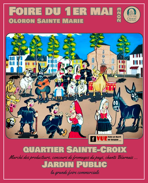 Foire du 1er mai 2023 d’Oloron Sainte-Marie