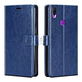 Xester Flip Cover for VIVO V9 Pro Faux Leather Blue new
