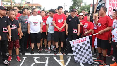 Sukses! Lomba Lari 5KM 'Bupati Minsel Run' Meriahkan HUT RI ke-78 di Minahasa Selatan