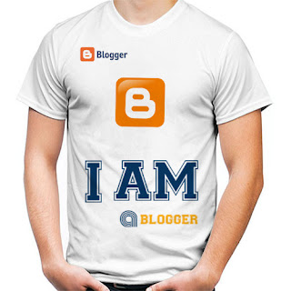 Kaos BLOGGER Keren Dengan Tampilan Profesional