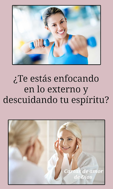 La mayoría de las personas se concentran más en la belleza externa y el ejercicio que en la belleza interior y el ejercicio espiritual. Este devocional lo explica.