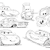 Coloriage Disney Cars Martin