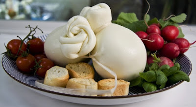 Scamorza fresca.