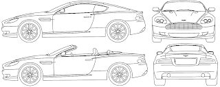 Aston Martin on 3d Modeling  Mdoeling Aston Martin Db9