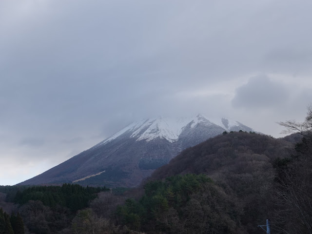 鳥取県西伯郡伯耆町福兼　福兼展望台　大山の眺め